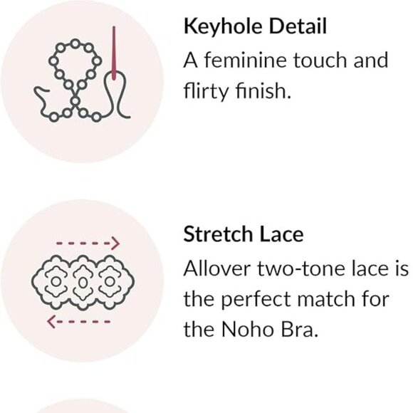 SET of 3! Panties 3XL Briefs Bramour Noho 3XL FITS 35-36" Hipster Boyshort Panty - Picture 14 of 16